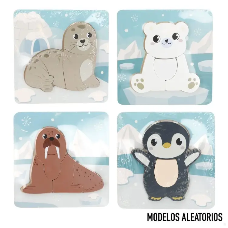 puzzle animales polares