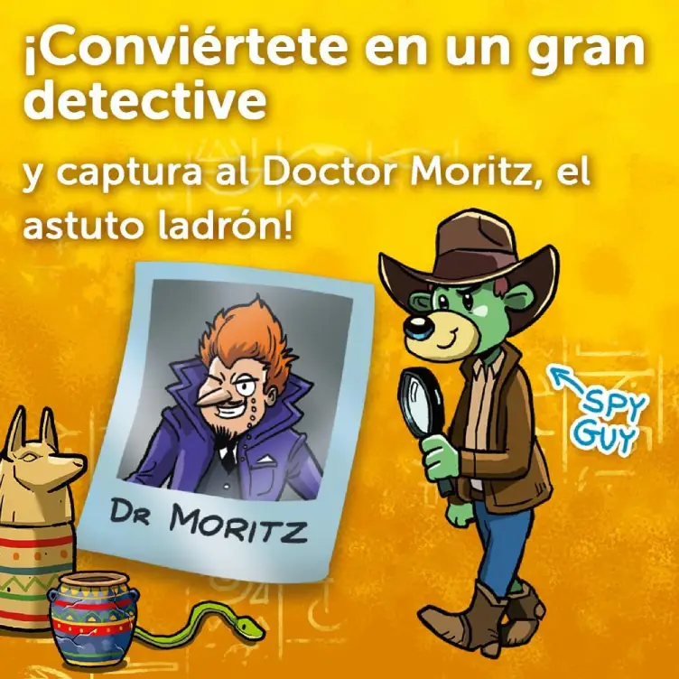 spy guy pirámide