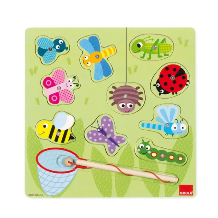 Puzzle magnético